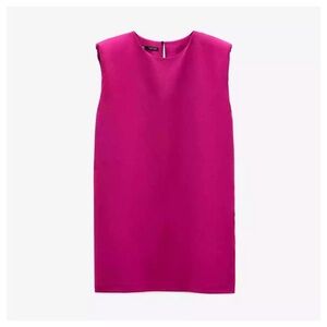 NWT Zara fuscia shift dress